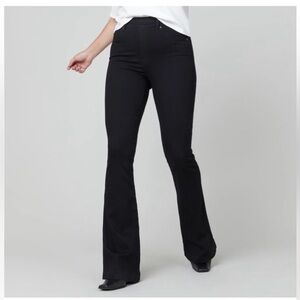 SPANX Flare Black Jeans size Large